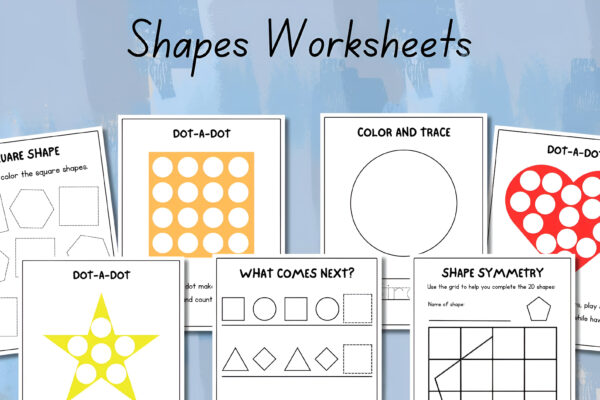 shapes worksheets