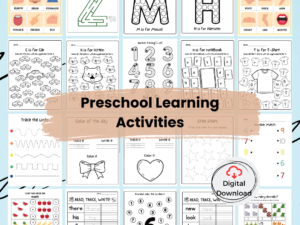 800+ Preschool & Kindergarten Learning Bundle