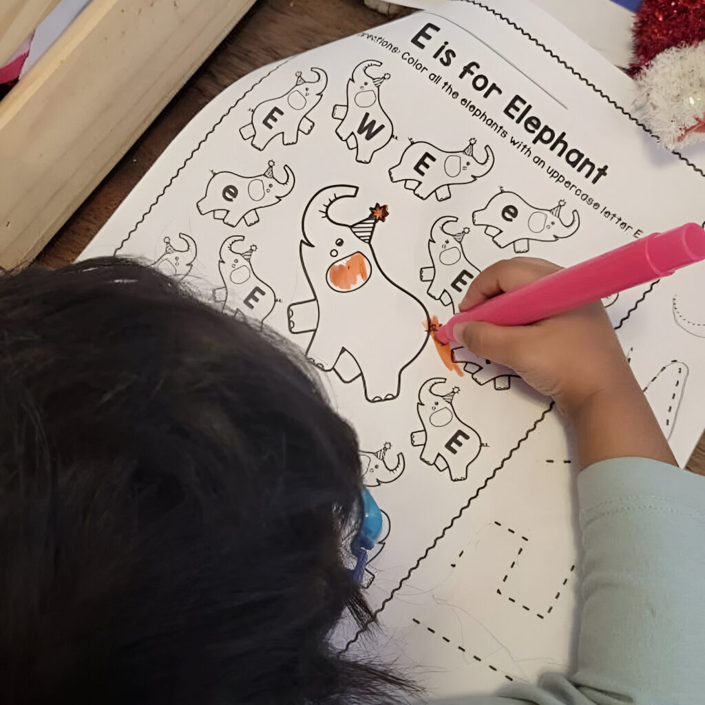 subtraction worksheets for kindergarten