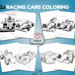 Cars Coloring Book