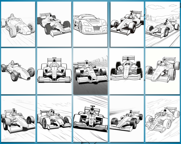 Cars Coloring Book